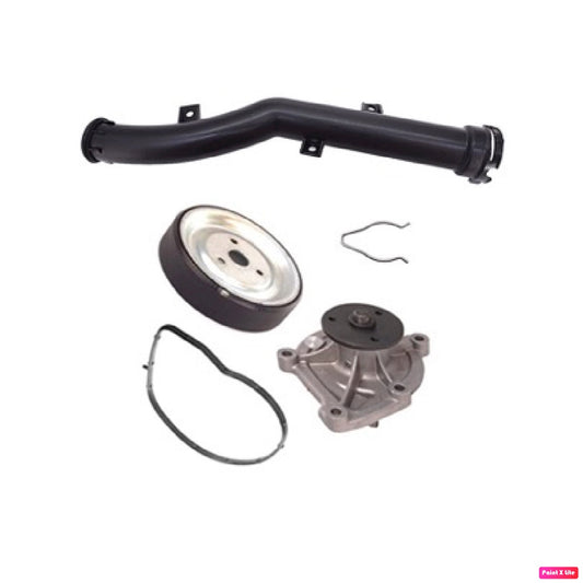 KIT BOMBA DE AGUA, TUBO Y POLEA